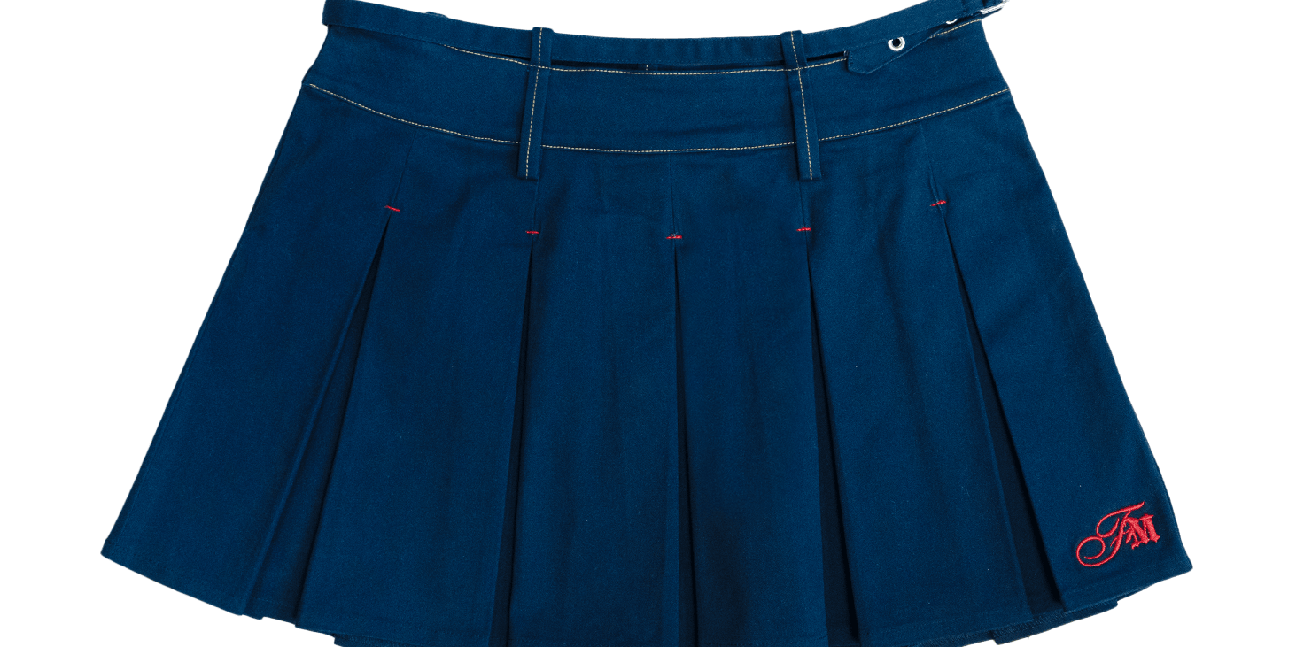 Clove Pleated Bowling Skirt - Flashmob Nation