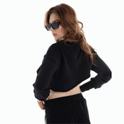 Cropped Sweat and Short Set - Flashmob Nation
