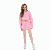 Cropped Sweat and Short Set - Flashmob Nation