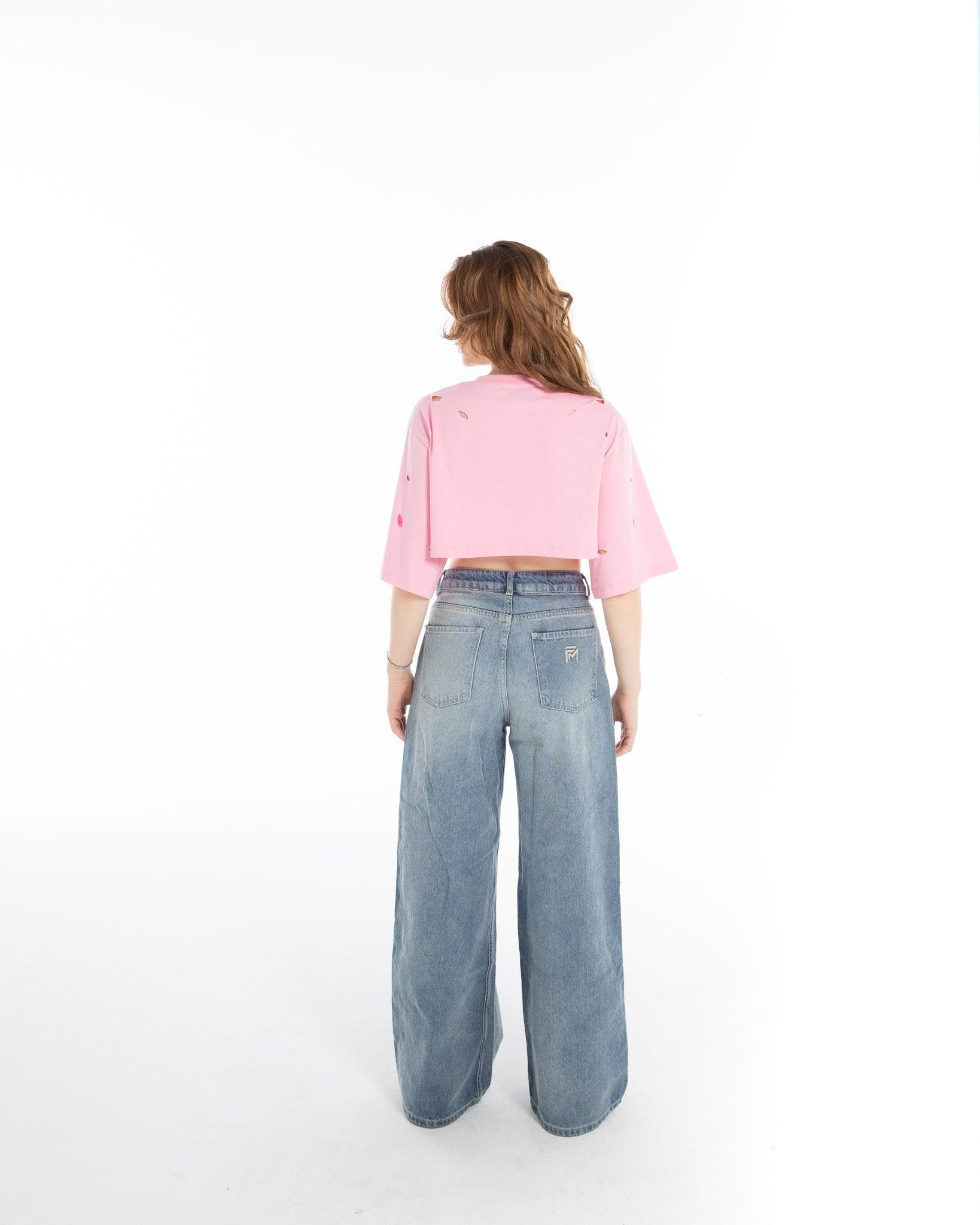 Women’s Cropped Torn Tank Top – Flashmob Nation - Flashmob Nation