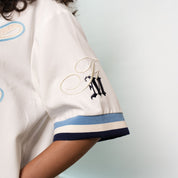 Cruel Summer Baseball Shirt – White - Flashmob Nation