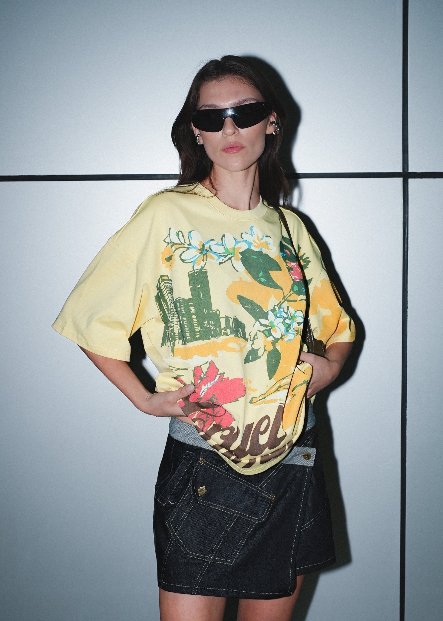 Cruel Summer Graphic T-Shirt – Sorbet Yellow - Flashmob Nation