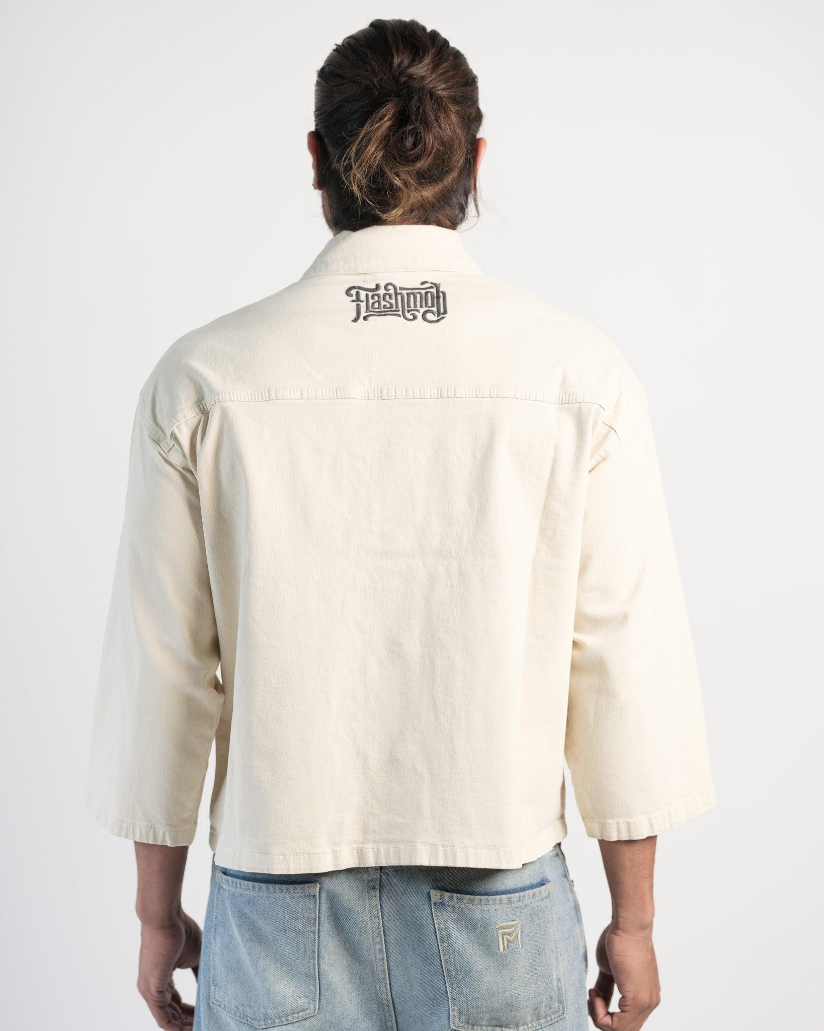 Ecru Jacket - Flashmob Nation