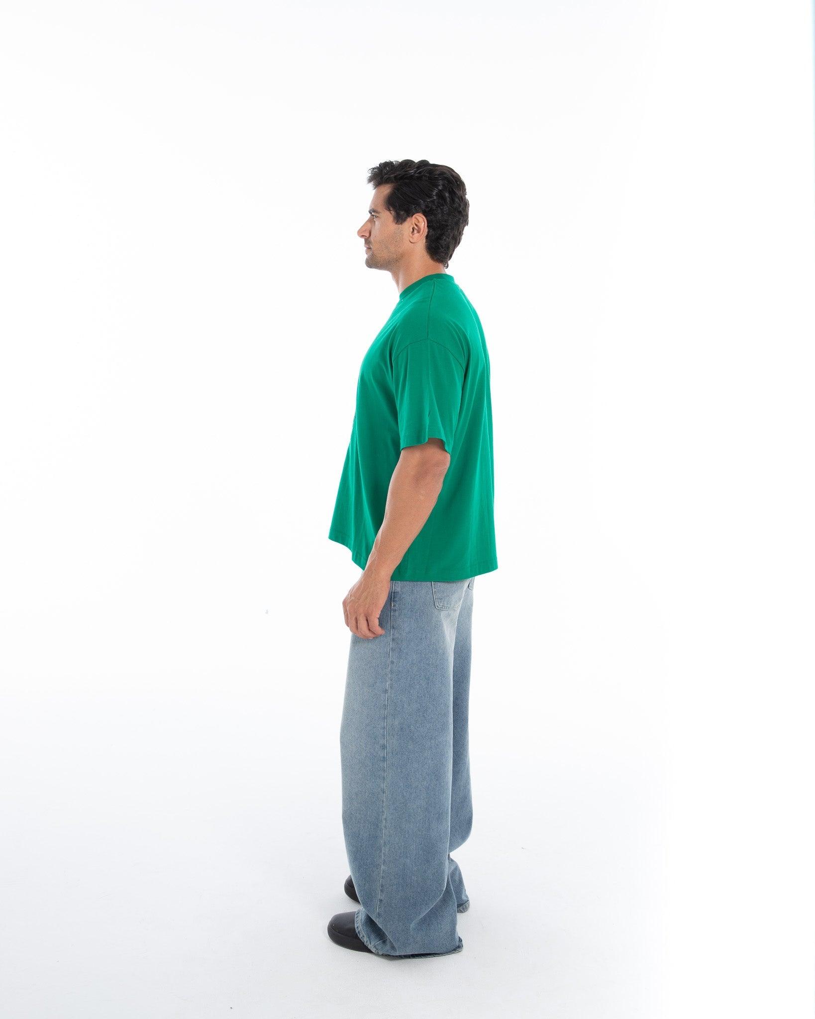 Embroidered Oversized T-Shirt - Flashmob Nation