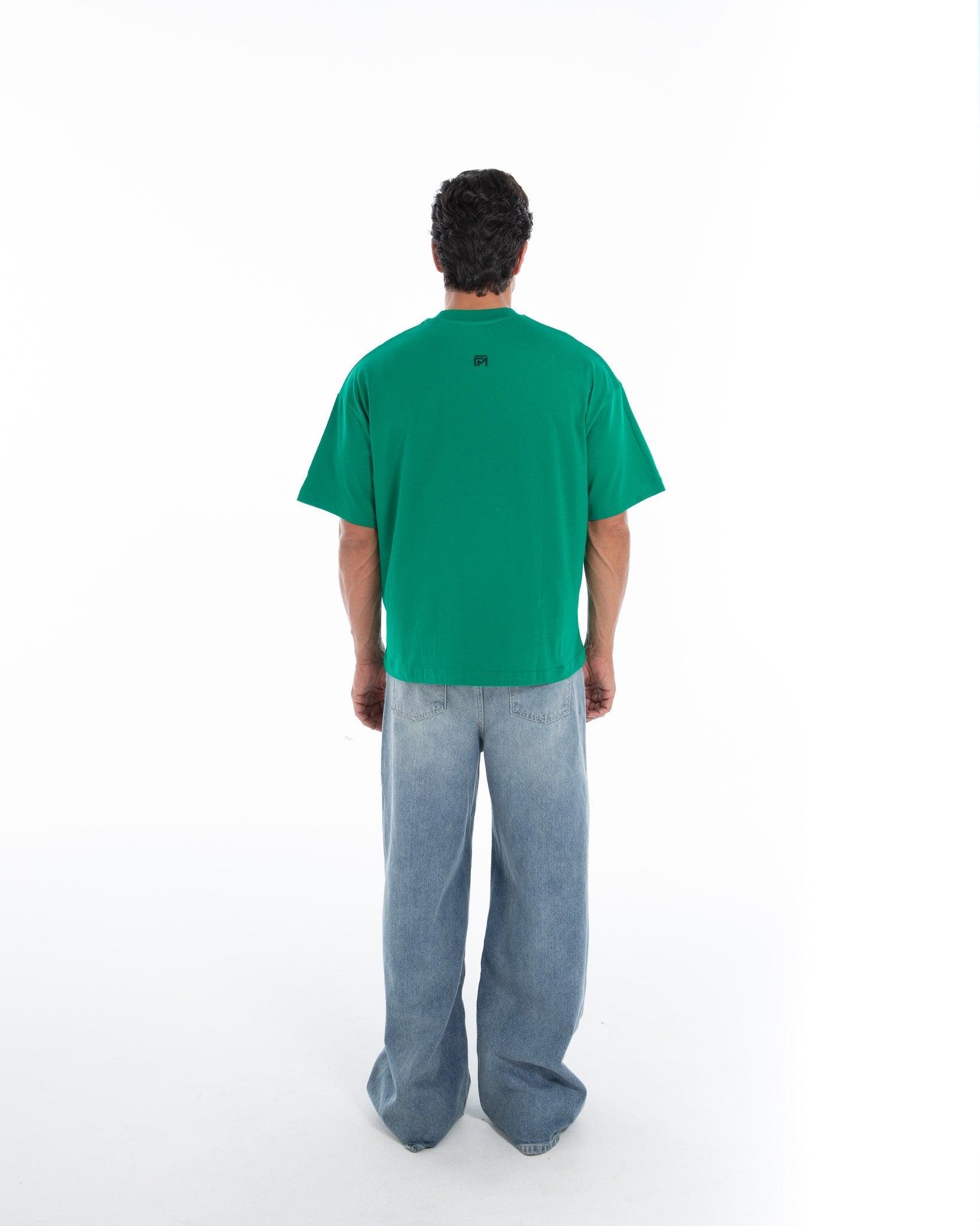 Embroidered Oversized T-Shirt - Flashmob Nation