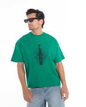 Embroidered Oversized T-Shirt - Flashmob Nation
