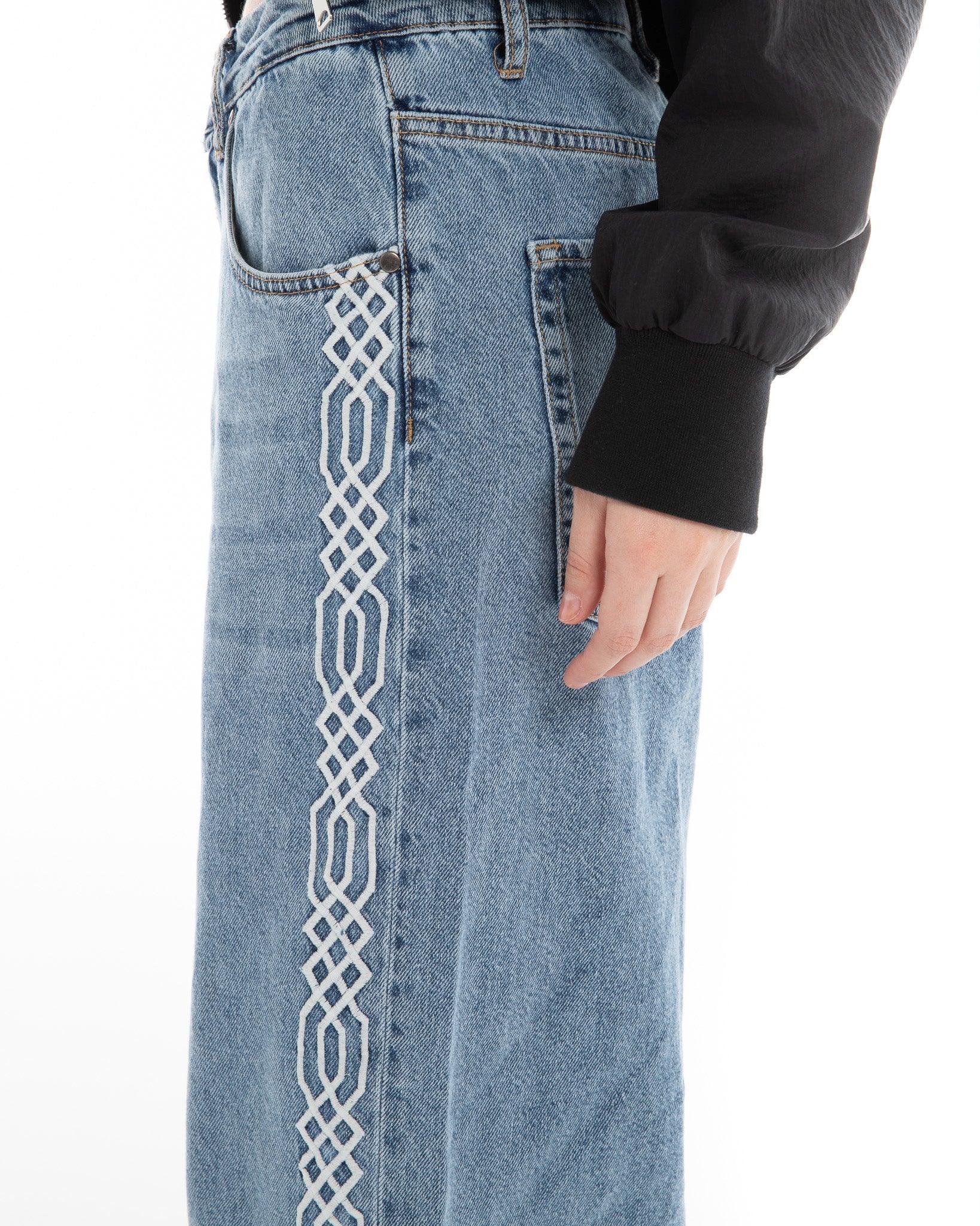 Embroidery Jeans for Women - Flashmob Nation