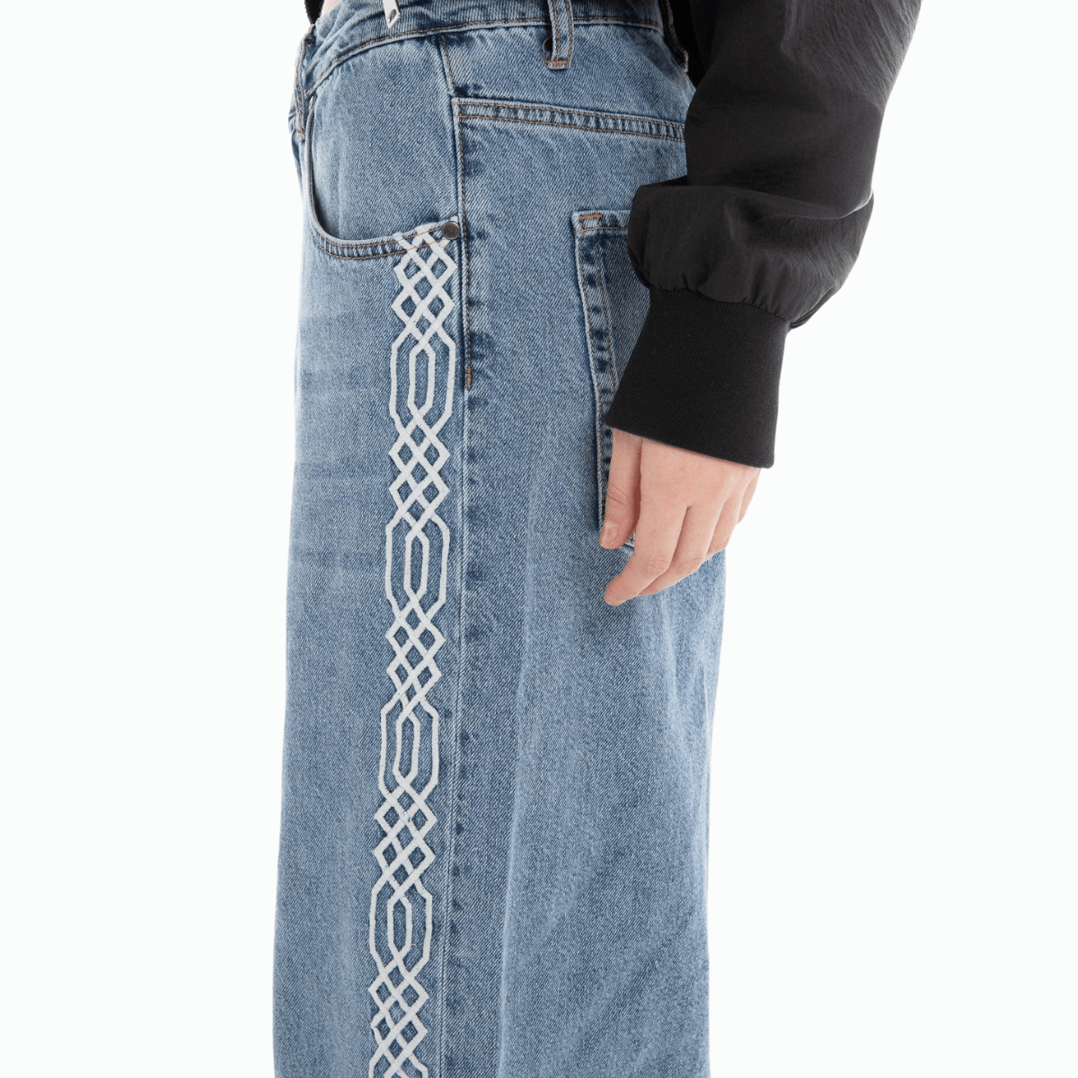 Embroidery Jeans for Women - Flashmob Nation