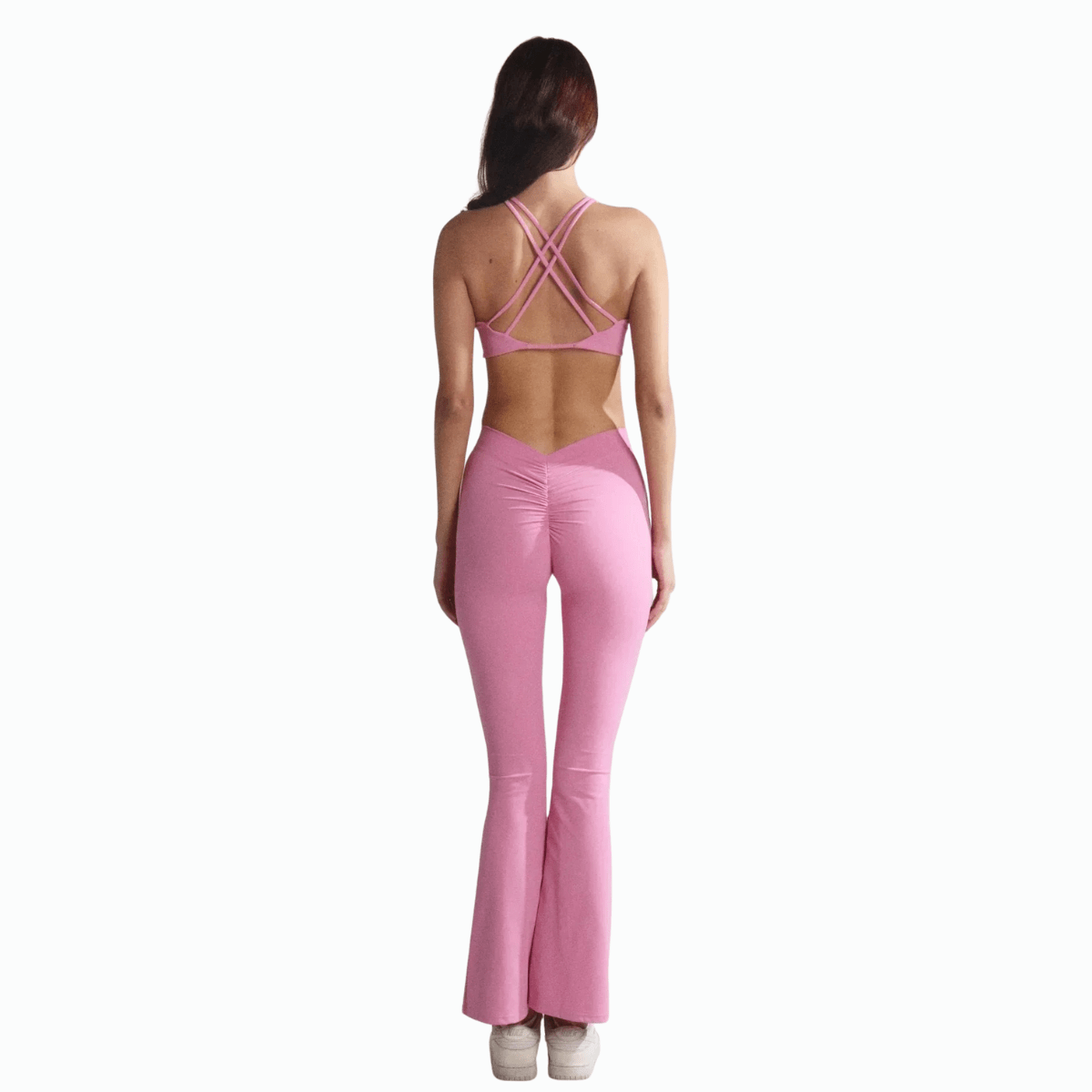 Flared Leg Seamless Activewear Set for Women - Flashmob Nation