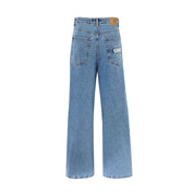 Men’s Embroidered Denim Jeans – FM Streetwear