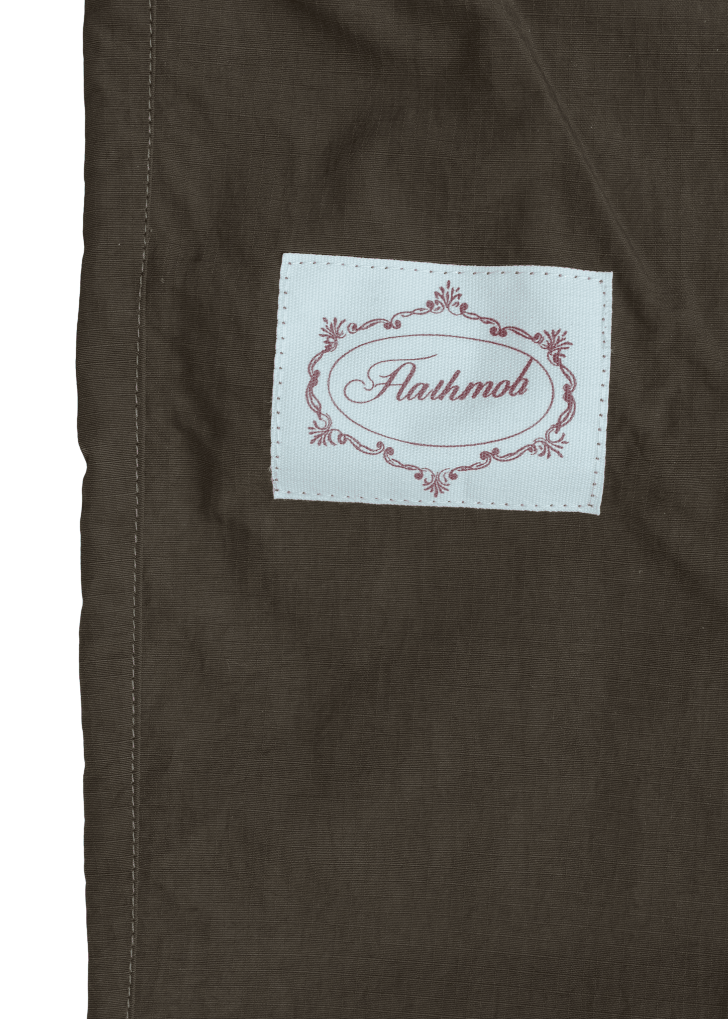 FM Essentials Nylon Pants - Coffee Bean - Flashmob Nation