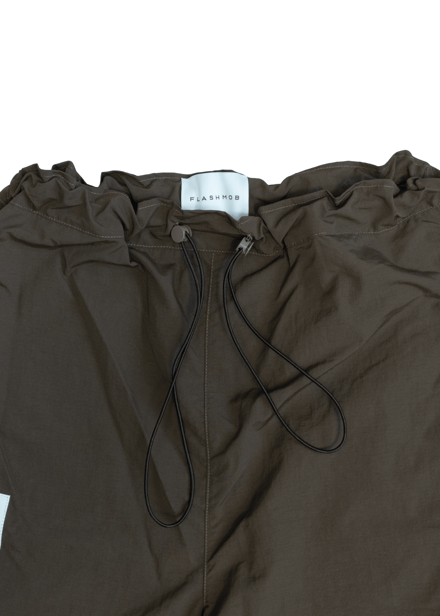 FM Essentials Nylon Pants - Coffee Bean - Flashmob Nation