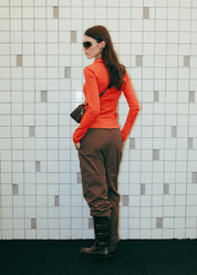 FM Essentials Nylon Pants - Coffee Bean - Flashmob Nation