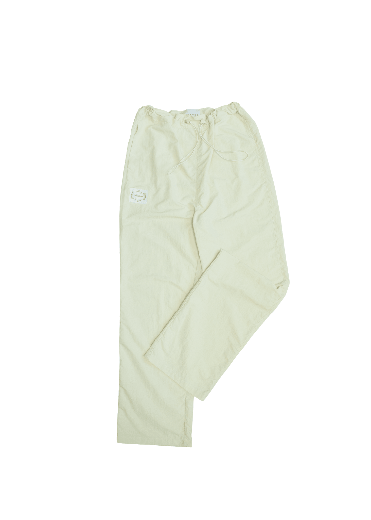 FM Essentials Nylon Pants - White Onyx - Flashmob Nation
