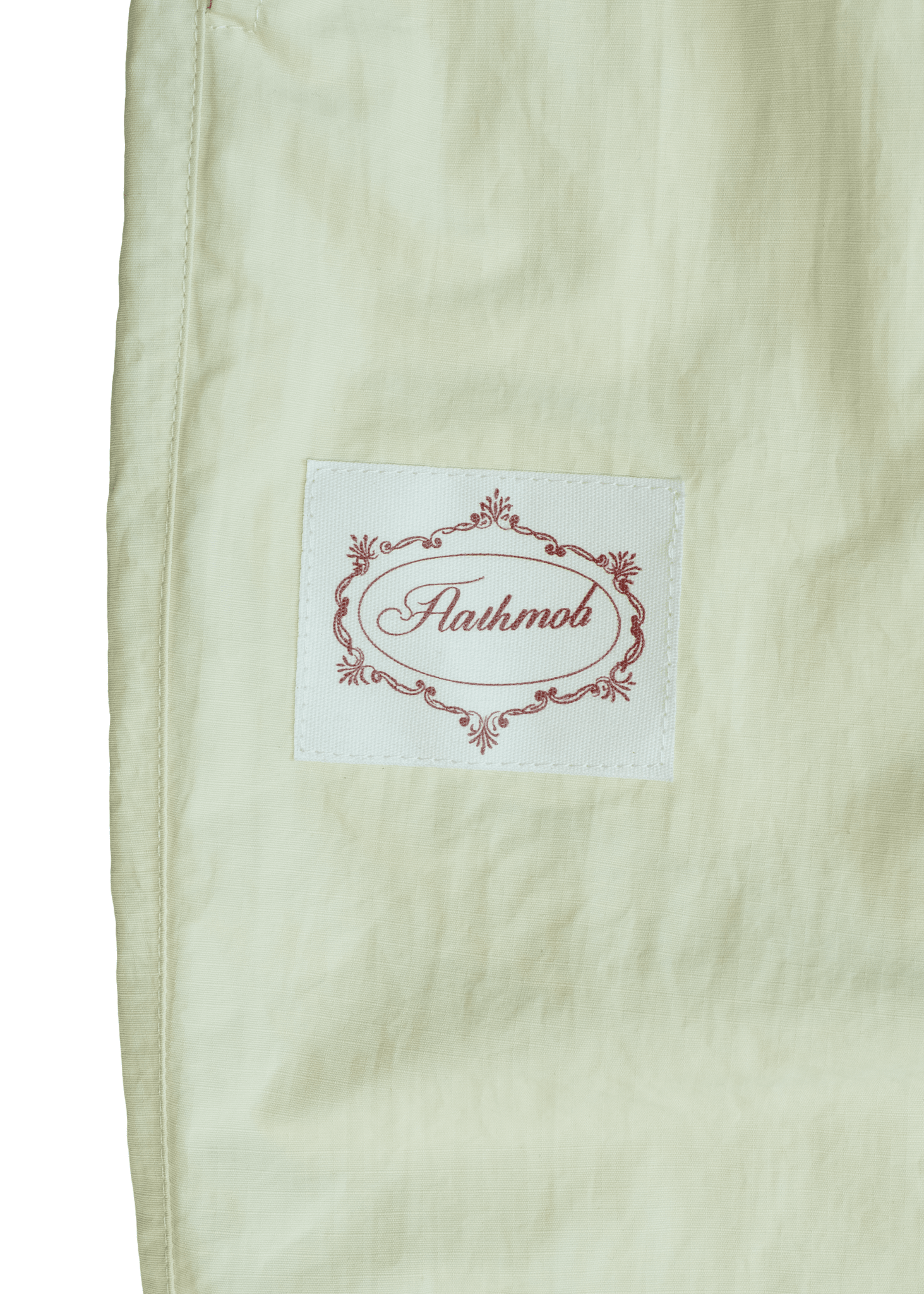 FM Essentials Nylon Pants - White Onyx - Flashmob Nation