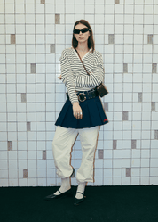 FM Essentials Nylon Pants - White Onyx - Flashmob Nation