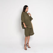 FM Linen Army Set – Army Green - Flashmob Nation