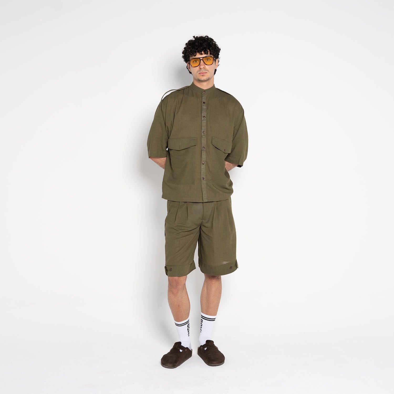 FM Linen Army Set – Army Green - Flashmob Nation