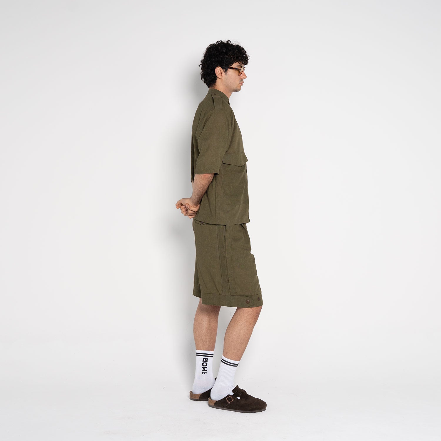 FM Linen Army Set – Army Green - Flashmob Nation
