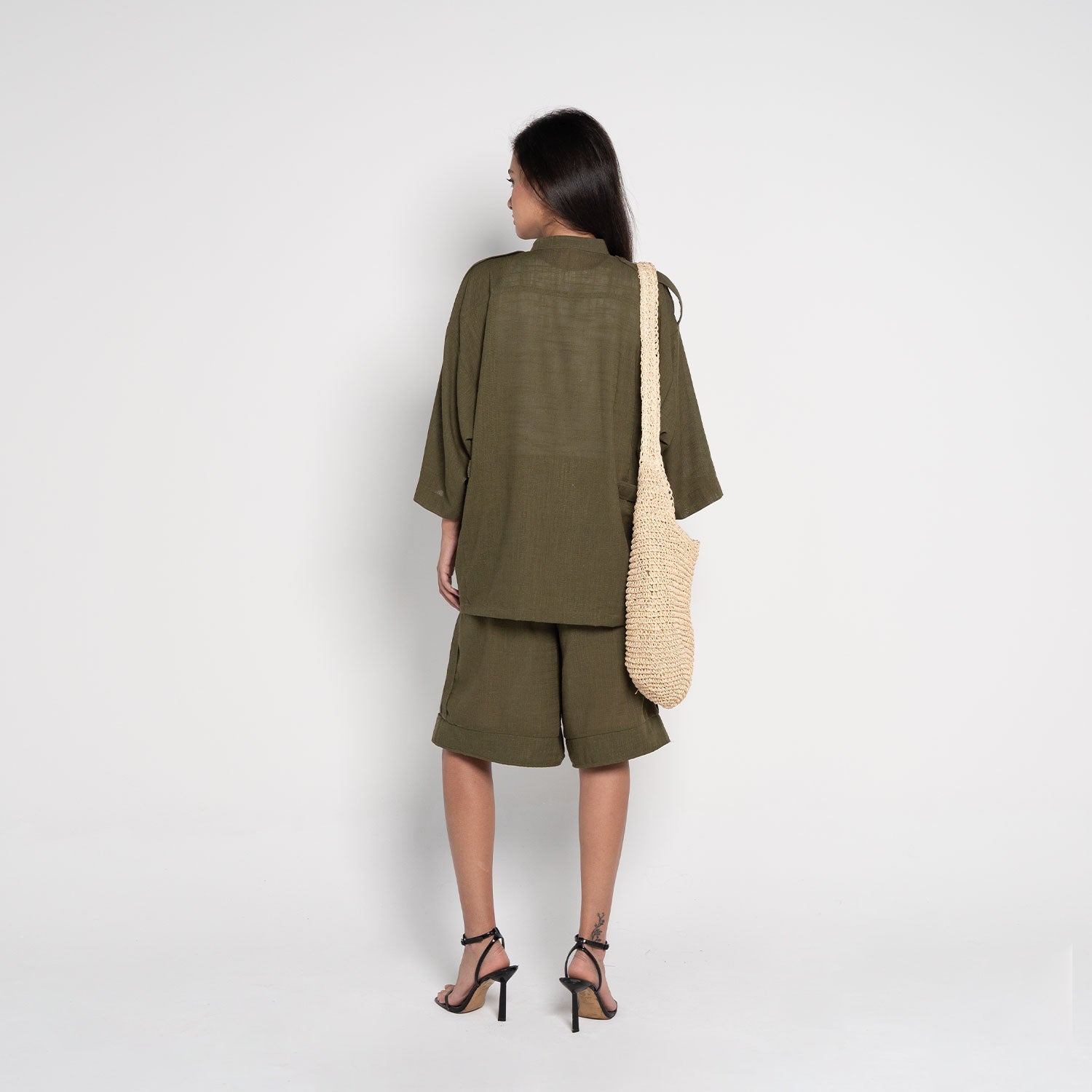 FM Linen Army Set – Army Green - Flashmob Nation