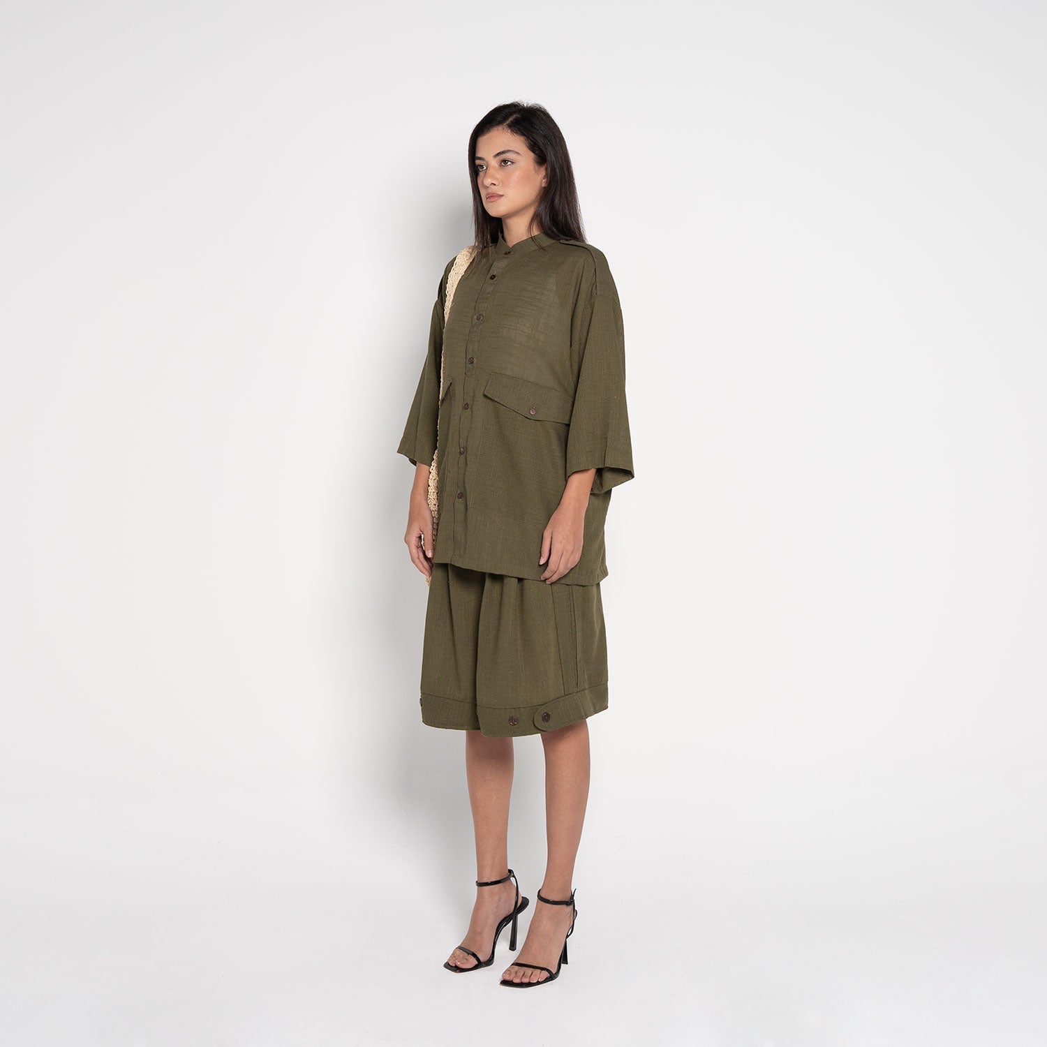 FM Linen Army Set – Army Green - Flashmob Nation