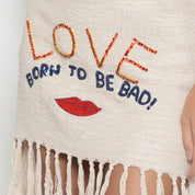 FM Linen Tussel Mini Skirt - Flashmob Nation