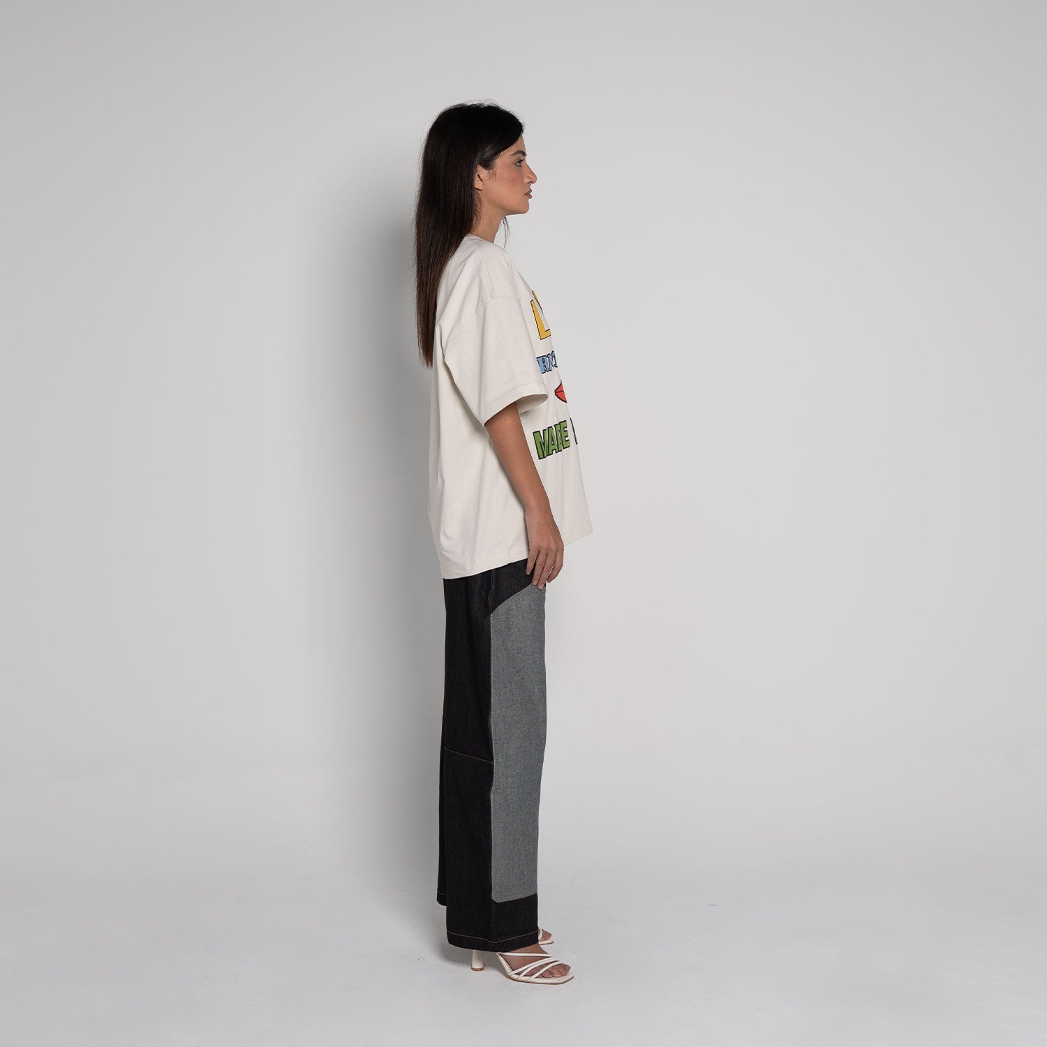 FM Love Graphic Tee – Vintage White - Flashmob Nation
