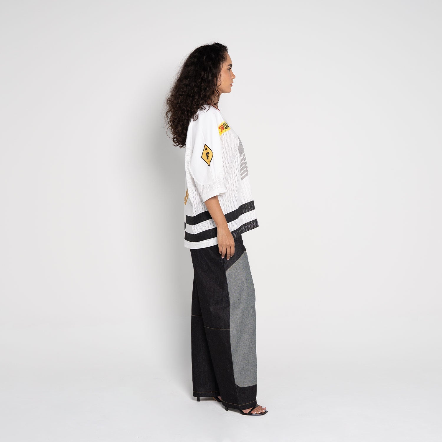 FM Oversized Mesh Tshirt - Flashmob Nation