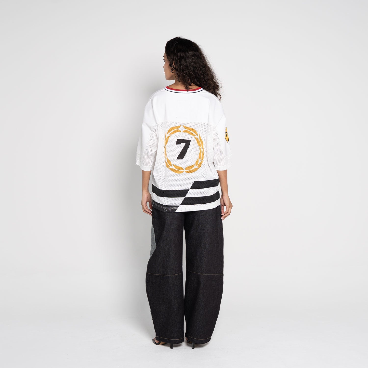 FM Oversized Mesh Tshirt - Flashmob Nation