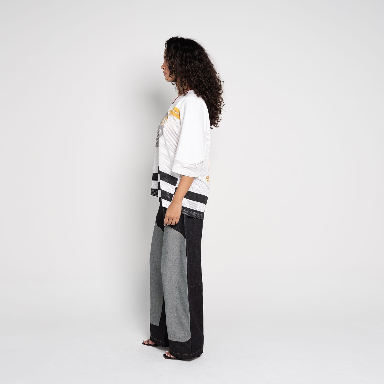 FM Oversized Mesh Tshirt - Flashmob Nation