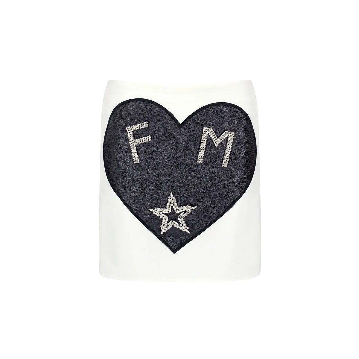 FM Rhinestone - Embellished Mini Skirt for Women - Flashmob Nation