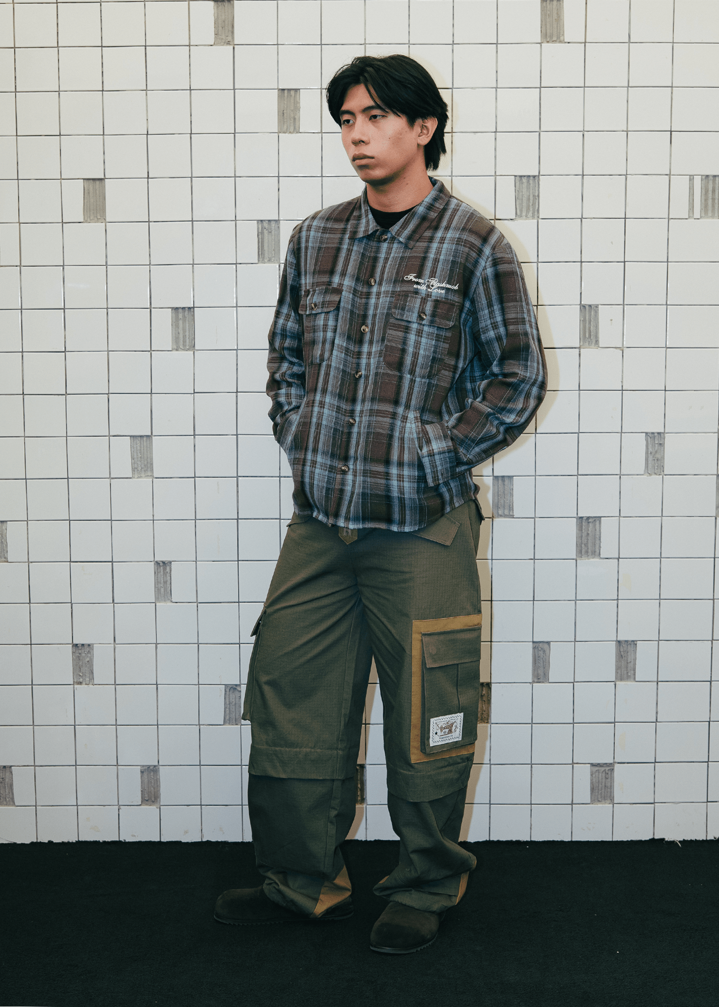 FM Studio Flannel Overshirt - Flashmob Nation