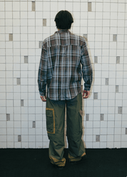 FM Studio Flannel Overshirt - Flashmob Nation