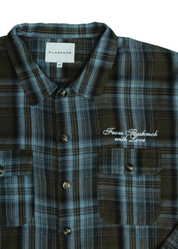 FM Studio Flannel Overshirt - Flashmob Nation