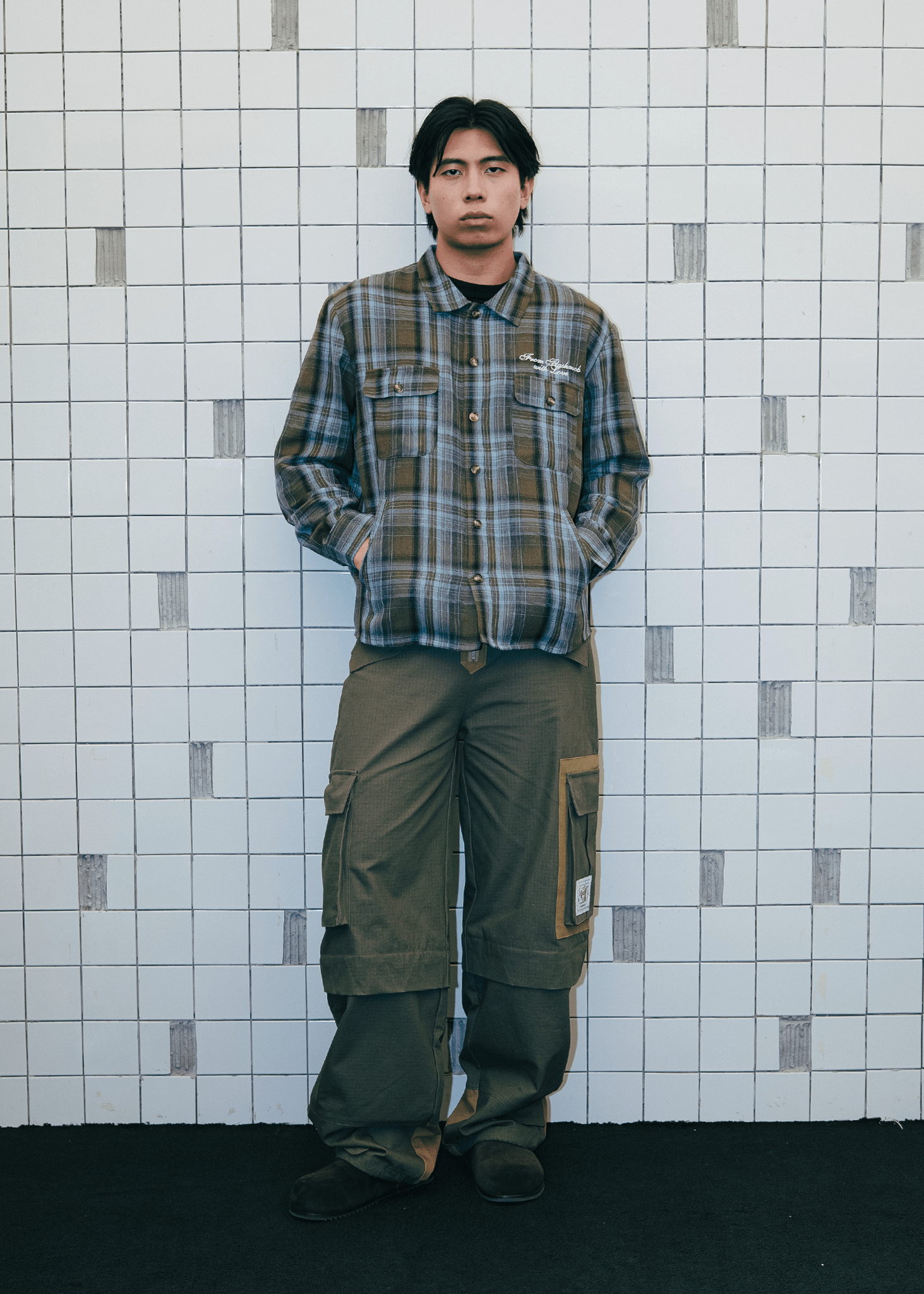 FM Studio Flannel Overshirt - Flashmob Nation