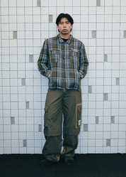 FM Studio Flannel Overshirt - Flashmob Nation