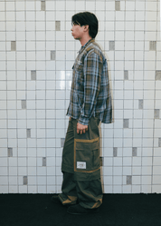 FM Studio Flannel Overshirt - Flashmob Nation