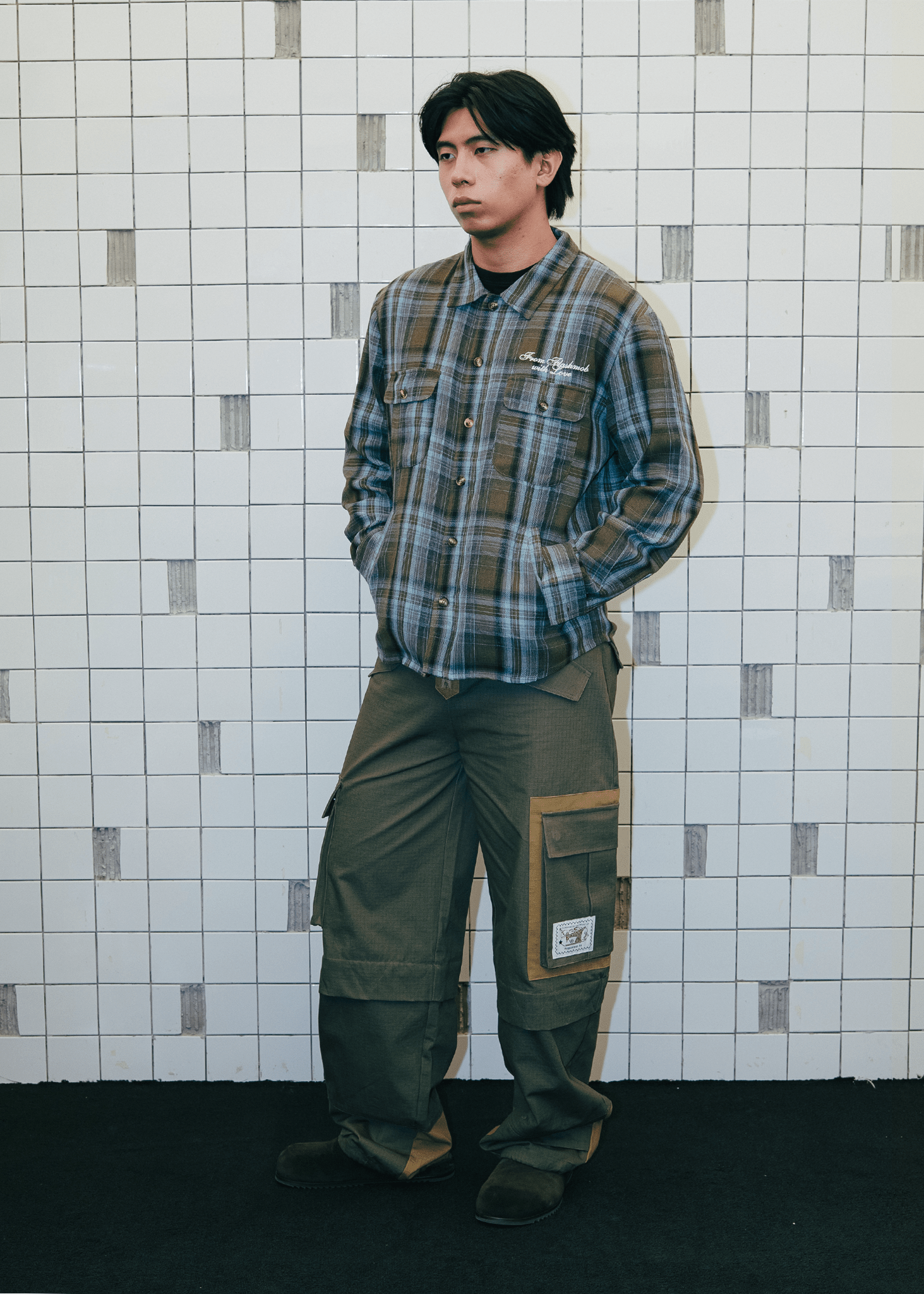 FM Studio Flannel Overshirt - Flashmob Nation