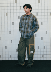 FM Studio Flannel Overshirt - Flashmob Nation