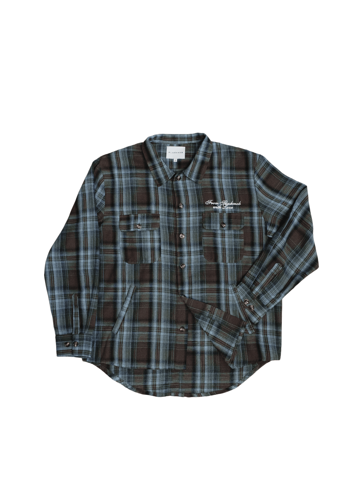 FM Studio Flannel Overshirt - Flashmob Nation
