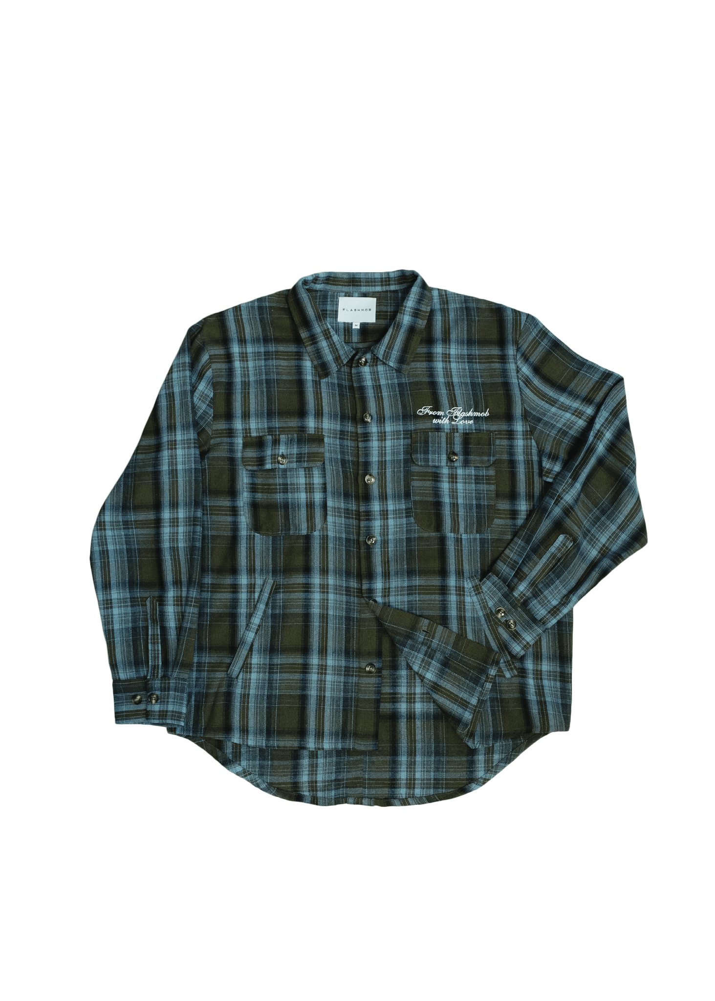 FM Studio Flannel Overshirt - Flashmob Nation