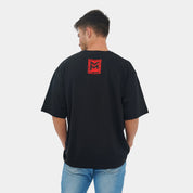 Black Flashmob T-shirt with Japanese Calligraphy