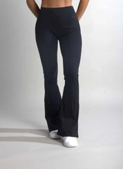 High - Waist Flare Leggings for Women - Flashmob Nation