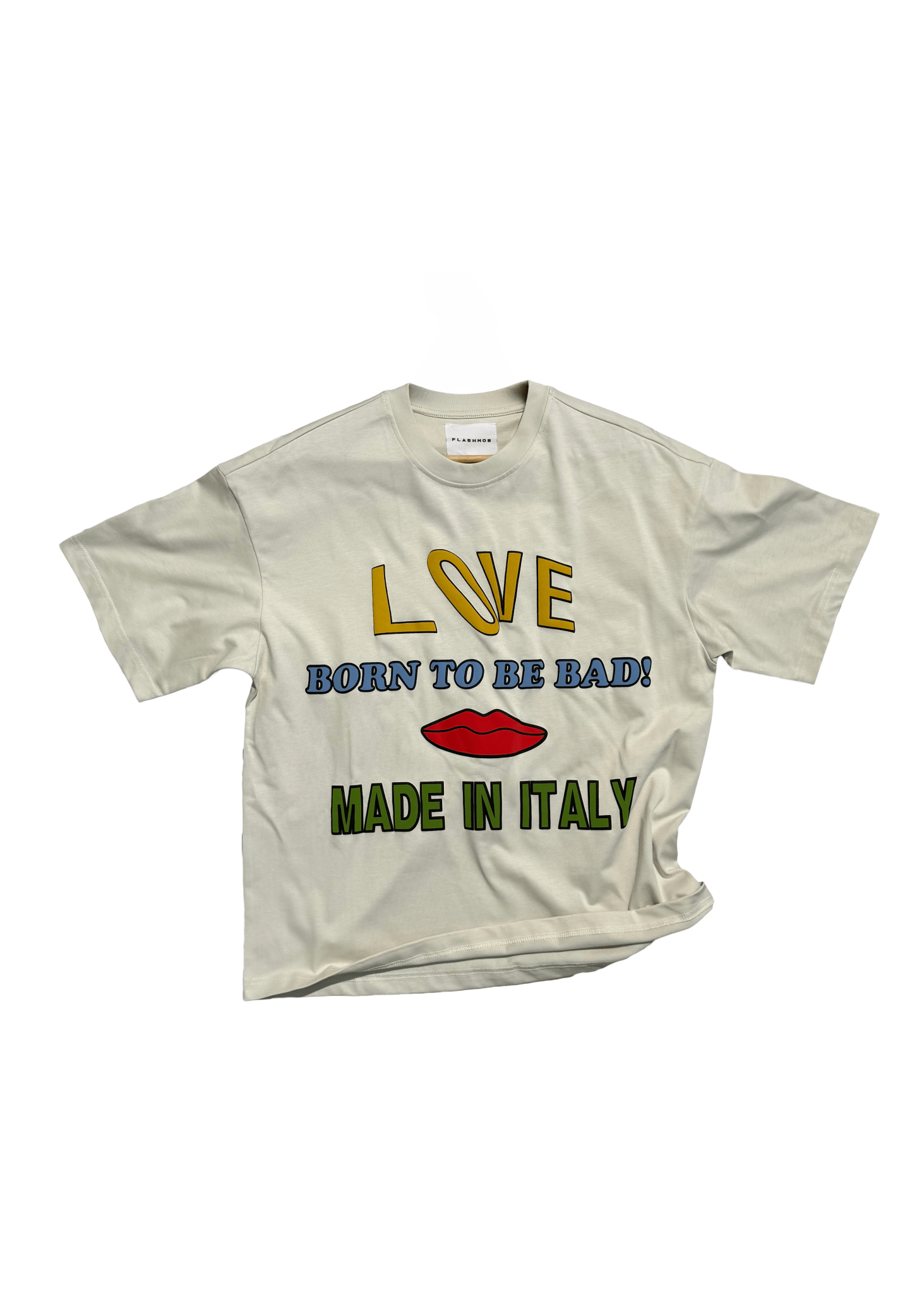 Love Graphic T-Shirt – Vintage White - Flashmob Nation