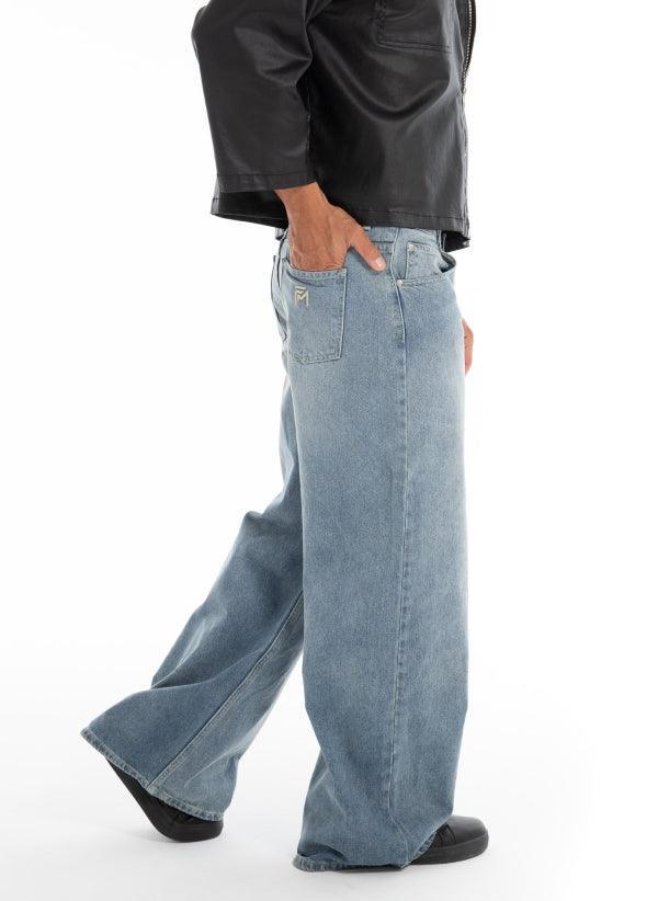 Men’s Baggy Denim Jeans - Flashmob Nation