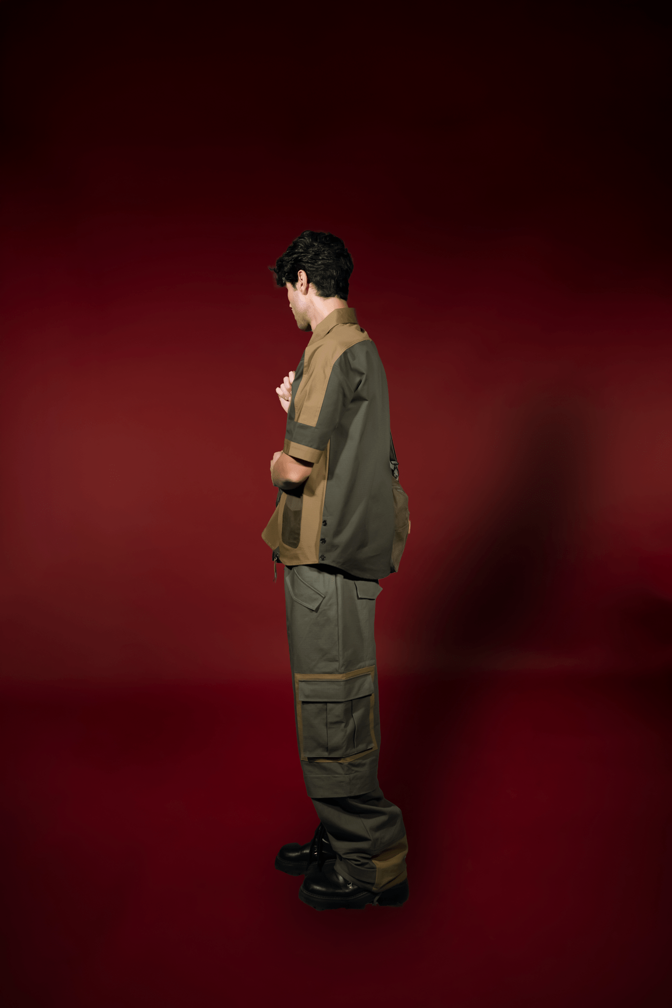 Men’s Coated Utility Repair Cargo Pants - Flashmob - Flashmob Nation