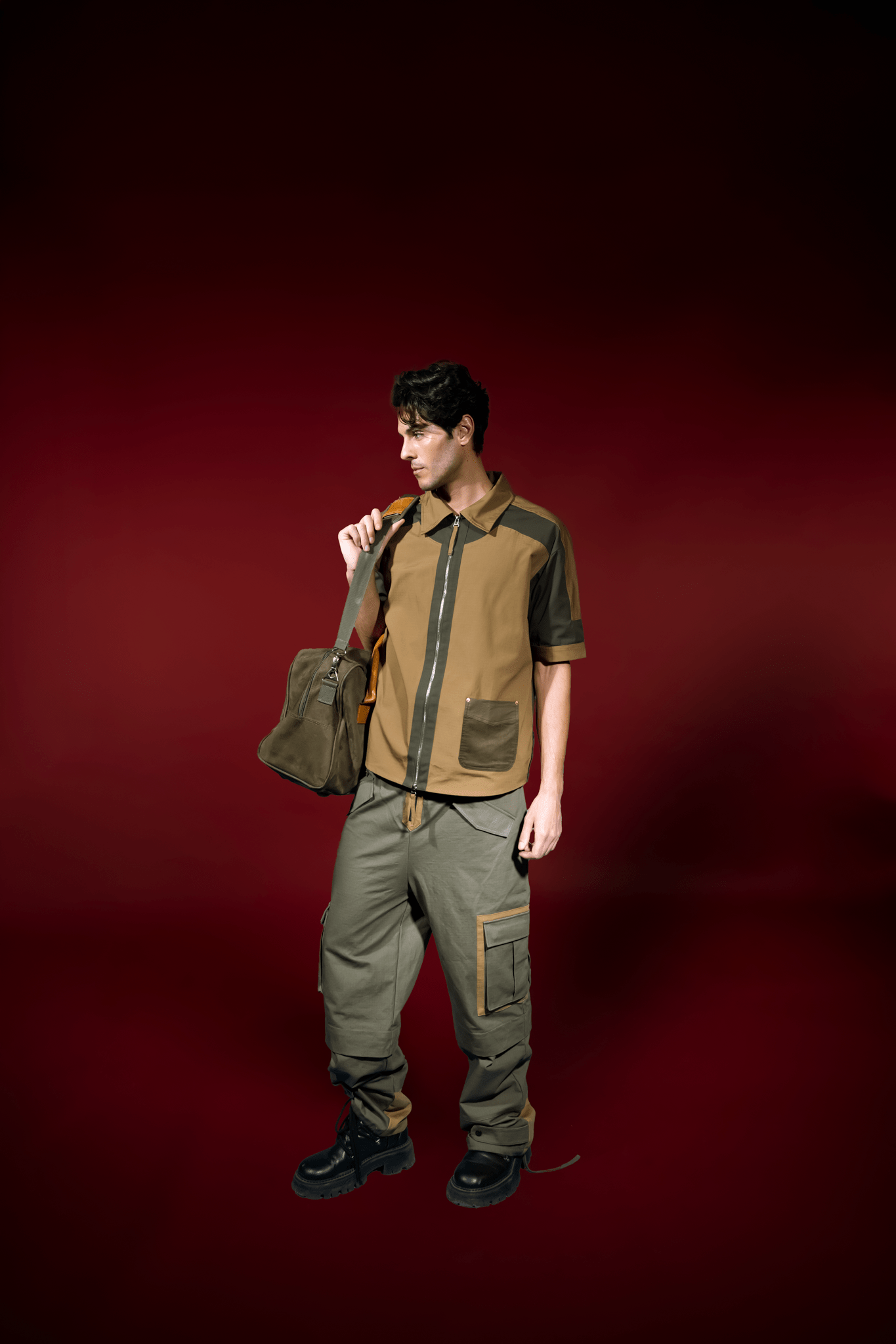 Men’s Coated Utility Repair Cargo Pants - Flashmob - Flashmob Nation