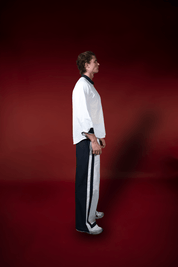 Men’s Contrast Panel Poplin Trousers – Flashmob - Flashmob Nation