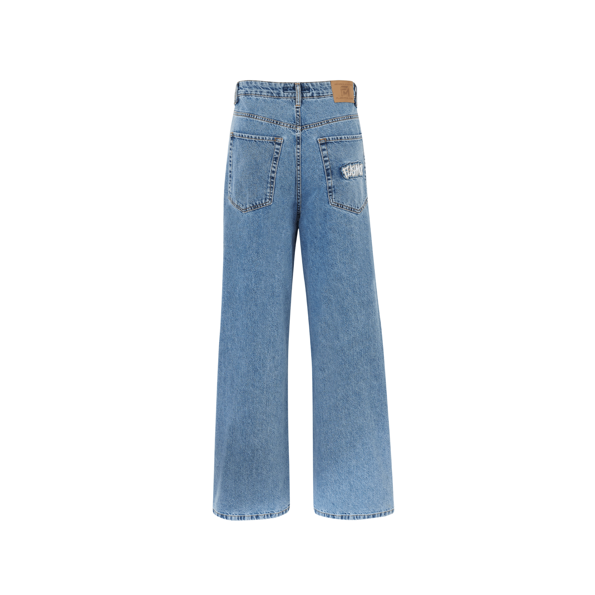 Men’s Embroidered Denim Jeans – FM Streetwear - Flashmob Nation