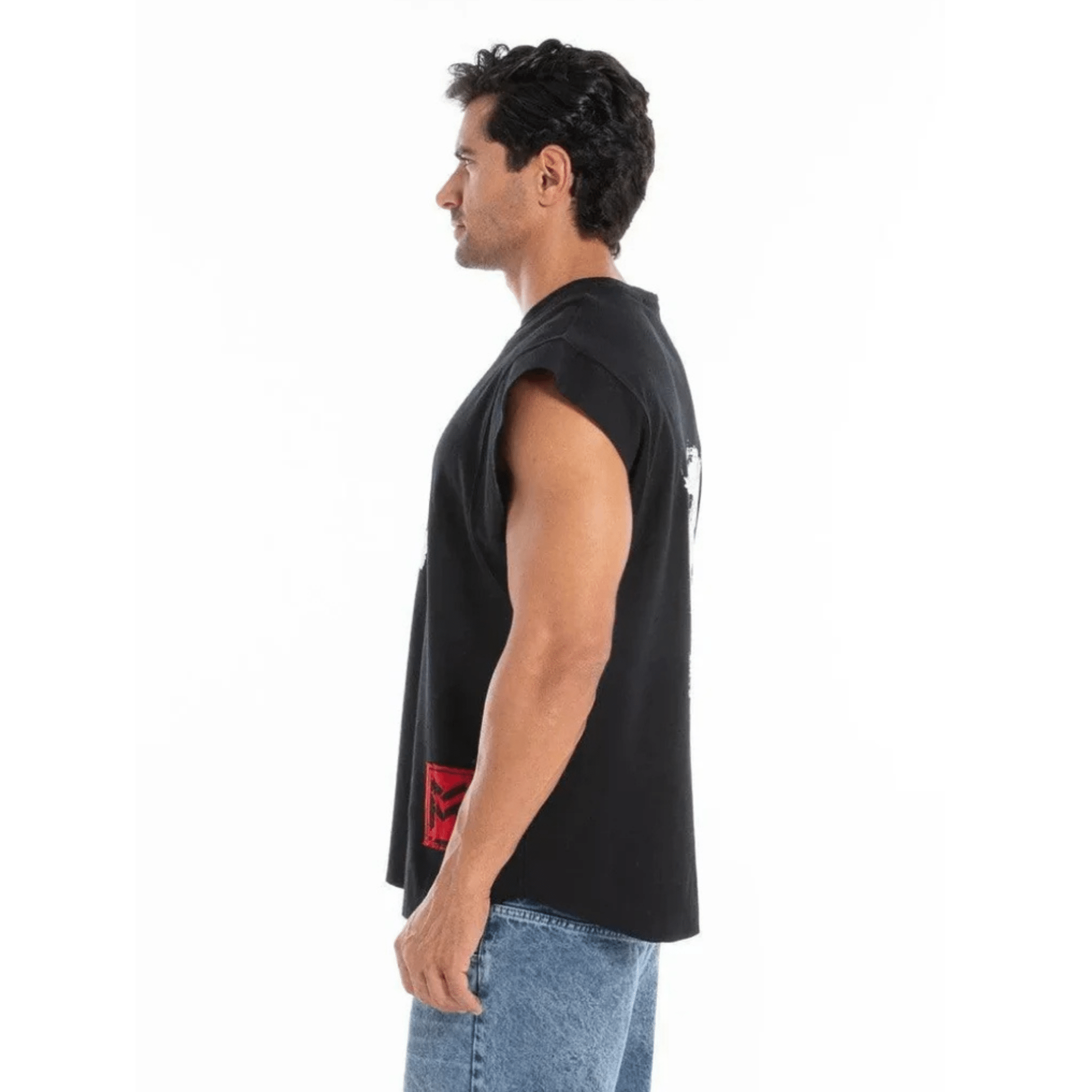 Men’s Oversized Sleeveless Top - Flashmob Nation